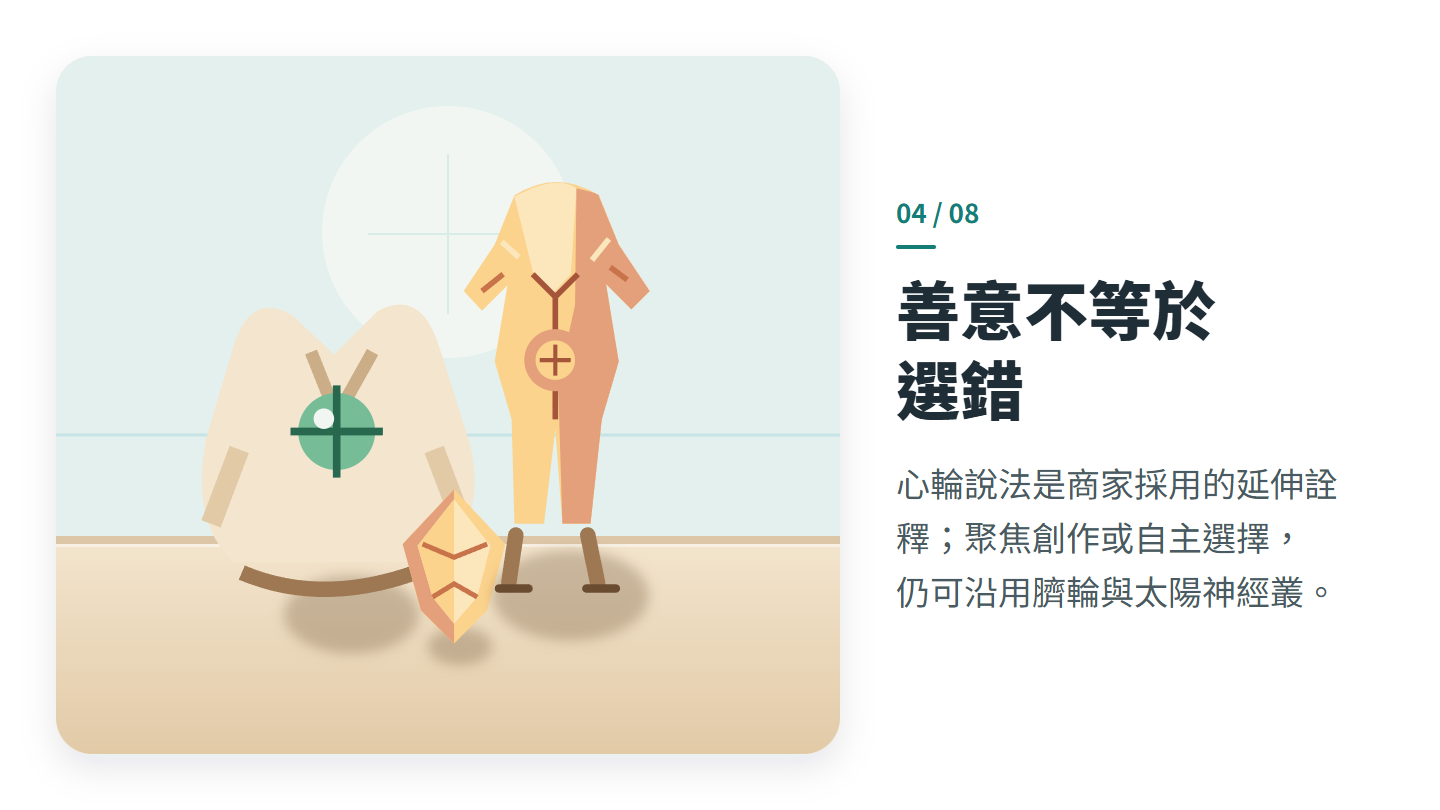 善意不等於 選錯