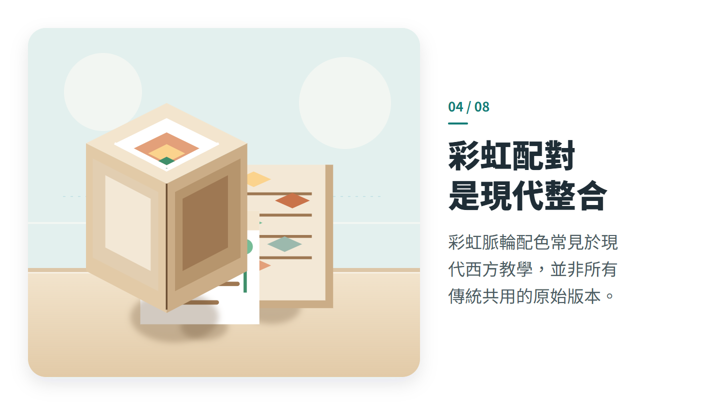 彩虹配對 是現代整合