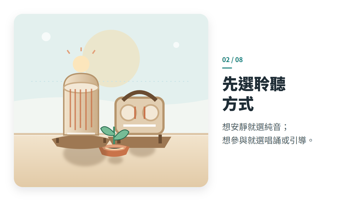 先選聆聽 方式