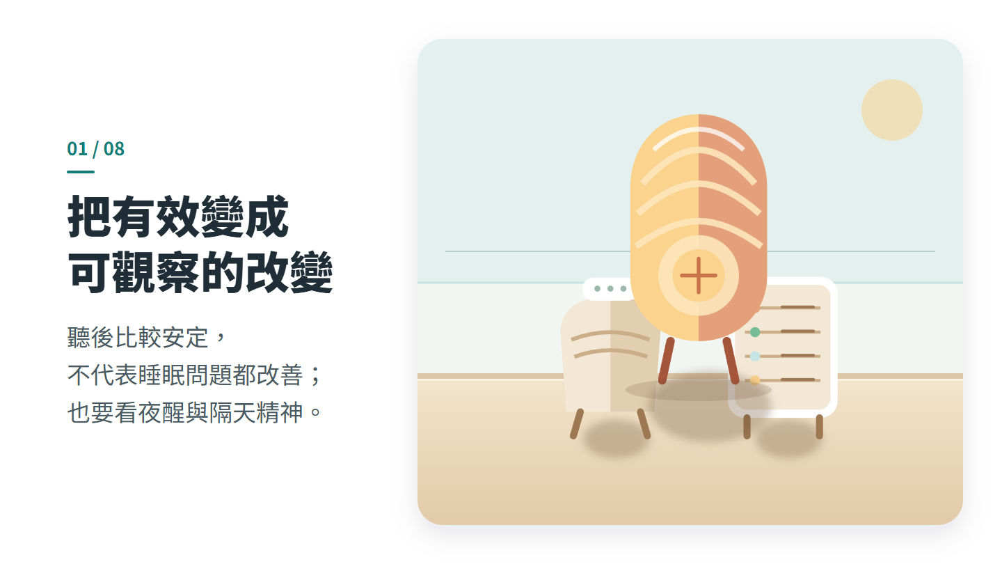 把有效變成 可觀察的改變