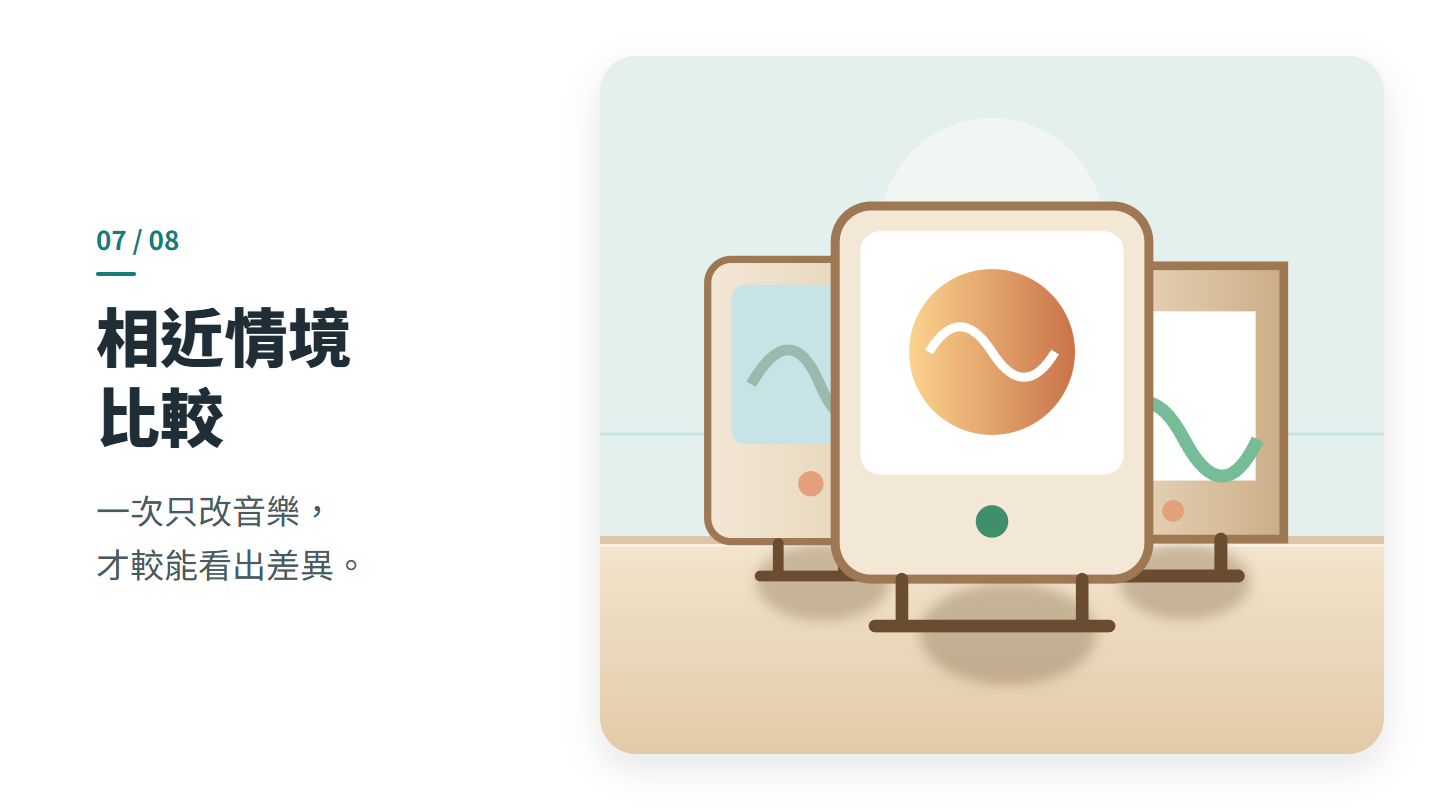 相近情境 比較