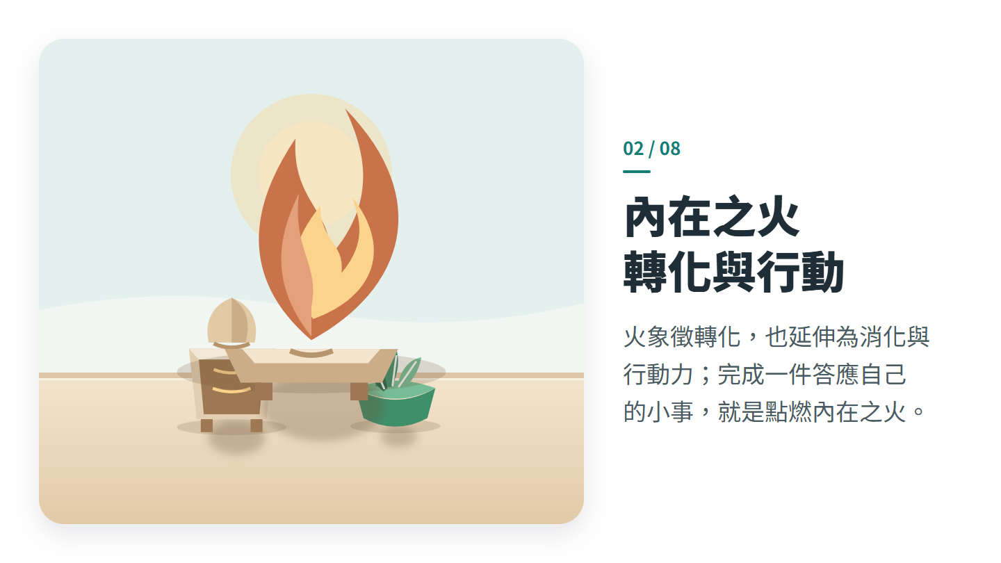 內在之火 轉化與行動